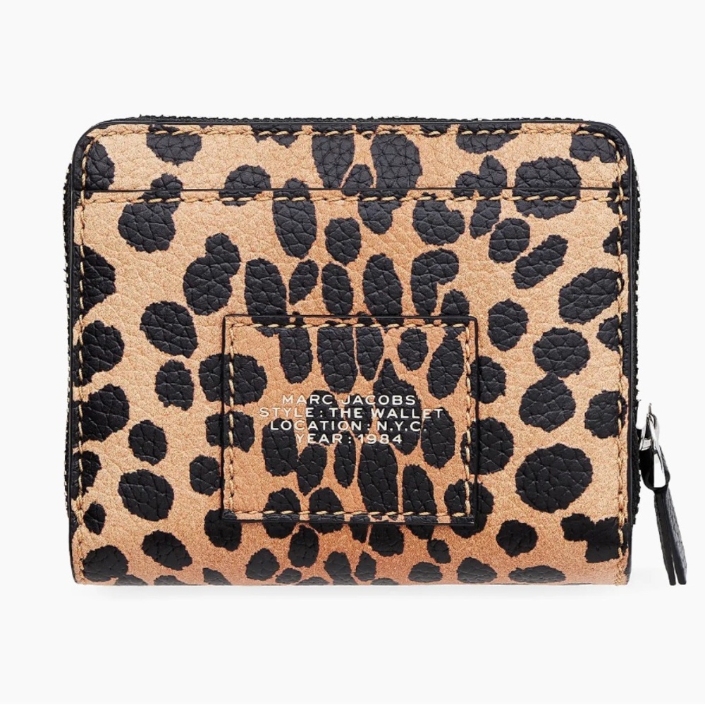 Marc Jacobs Tan and Black Cheetah Hobo Bag with Matching Wallet Combo *** - Picture 8 of 9